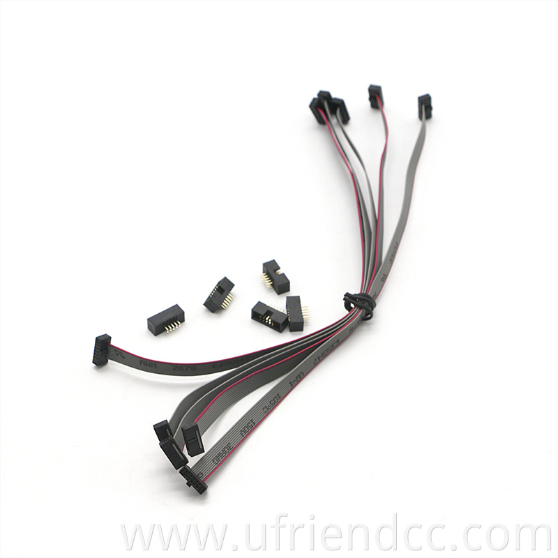 OEM Factory 5Pin 10Pin 20Pin 30Pin Female 10cm Flat Flex Ribbon IDC Cable